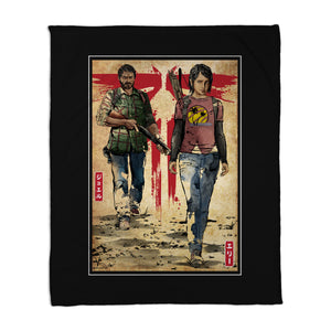 Joel And Ellie Woodblock