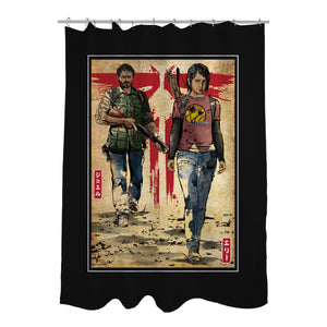 Joel And Ellie Woodblock