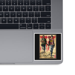 Joel And Ellie Woodblock