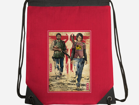 Joel And Ellie Woodblock