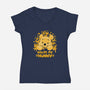 You're My Hunny-womens v-neck tee-erion_designs