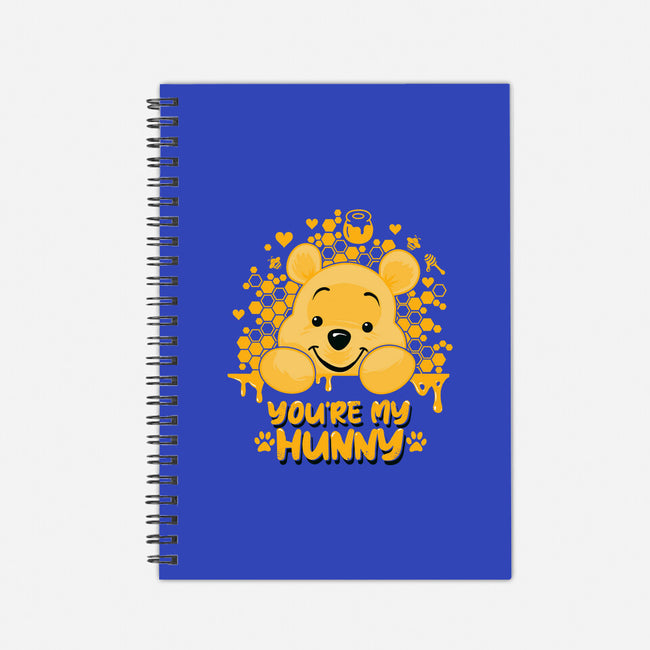 You're My Hunny-none dot grid notebook-erion_designs