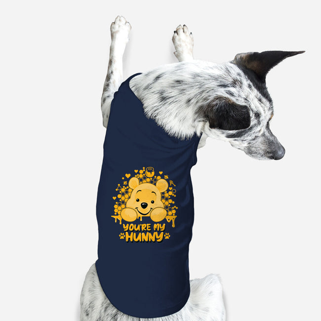 You're My Hunny-dog basic pet tank-erion_designs