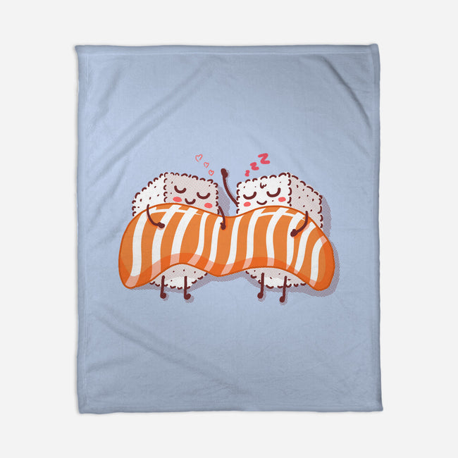 Sushi Lovers-none fleece blanket-erion_designs