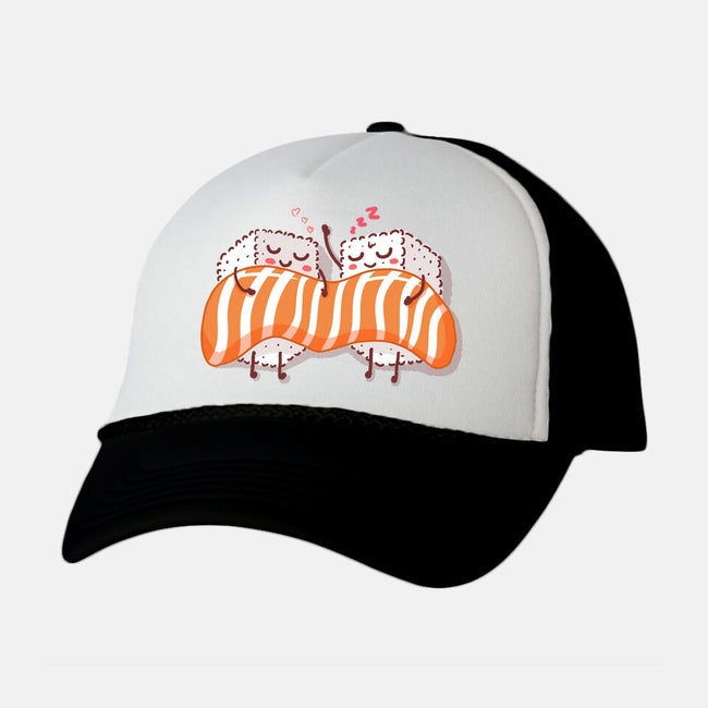 Sushi Lovers-unisex trucker hat-erion_designs