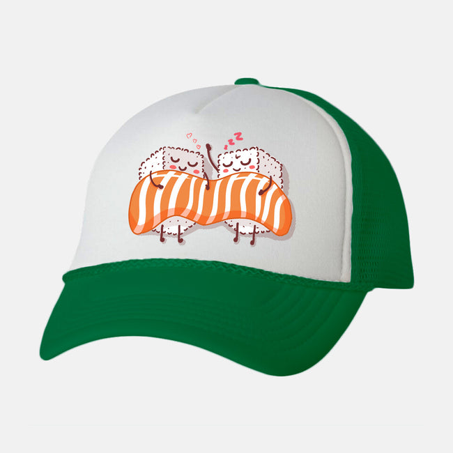 Sushi Lovers-unisex trucker hat-erion_designs