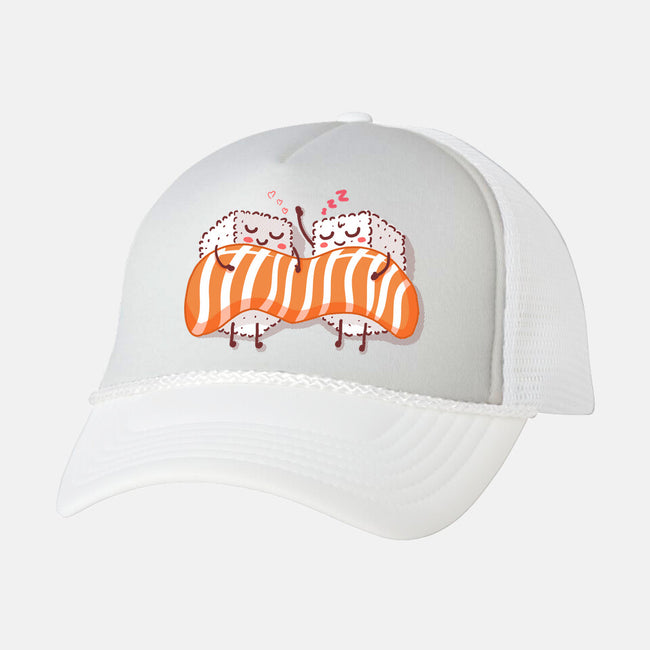 Sushi Lovers-unisex trucker hat-erion_designs