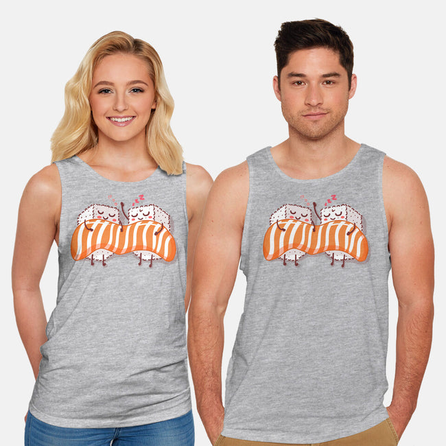 Sushi Lovers-unisex basic tank-erion_designs