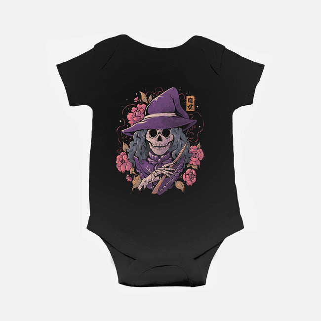 Magic Death-baby basic onesie-eduely