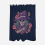 Magic Death-none polyester shower curtain-eduely