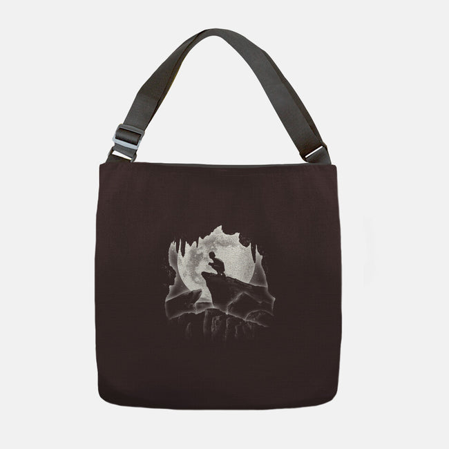 Moonlight Cave-none adjustable tote bag-fanfreak1