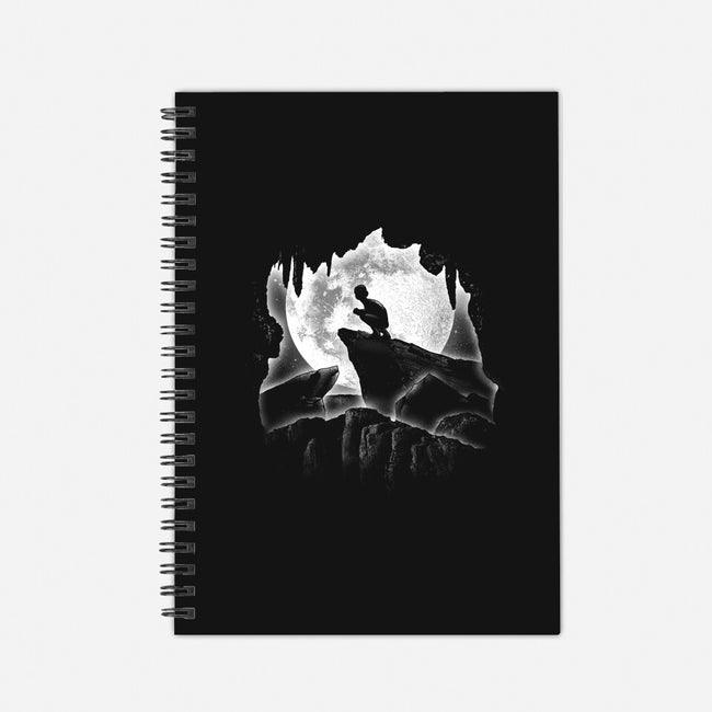 Moonlight Cave-none dot grid notebook-fanfreak1