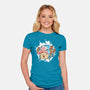 Chopper Spot-womens fitted tee-nickzzarto