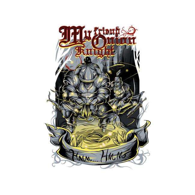 My Friend Onion Knight-none drawstring bag-Guilherme magno de oliveira
