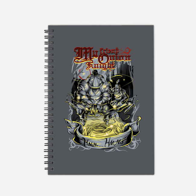 My Friend Onion Knight-none dot grid notebook-Guilherme magno de oliveira