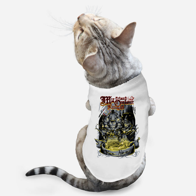 My Friend Onion Knight-cat basic pet tank-Guilherme magno de oliveira
