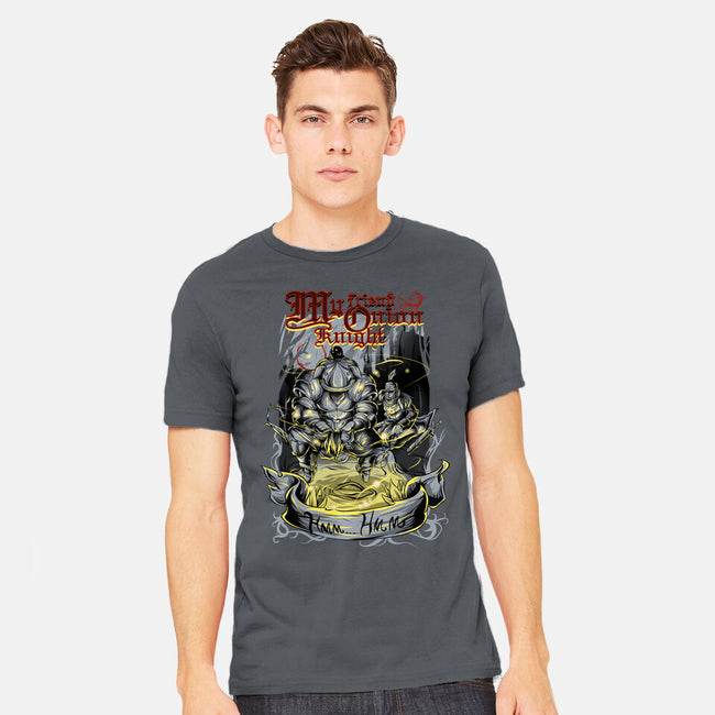 My Friend Onion Knight-mens heavyweight tee-Guilherme magno de oliveira