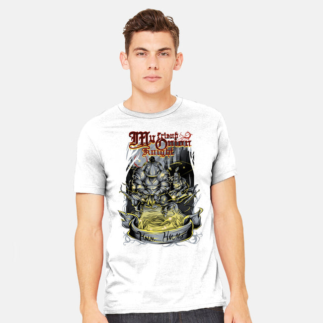 My Friend Onion Knight-mens heavyweight tee-Guilherme magno de oliveira