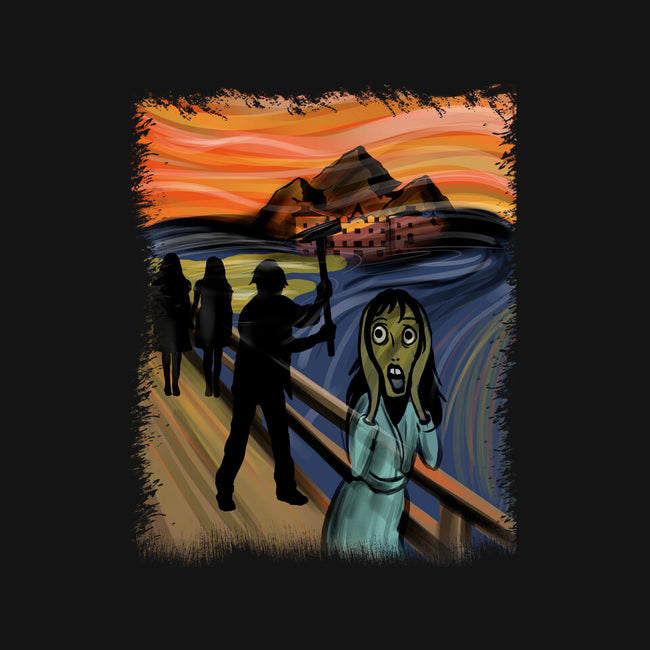 Shining Scream-none removable cover w insert throw pillow-fanfabio