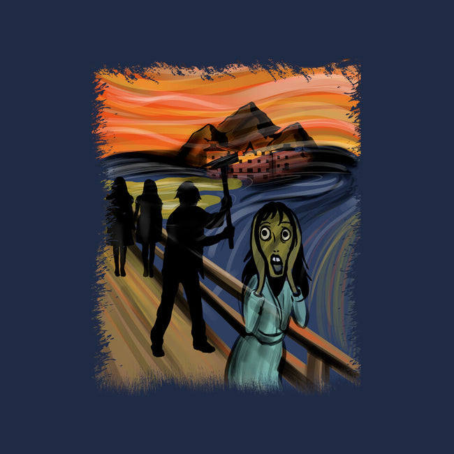 Shining Scream-none removable cover w insert throw pillow-fanfabio