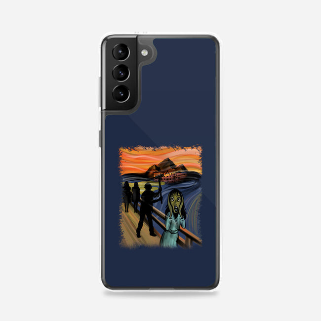 Shining Scream-samsung snap phone case-fanfabio