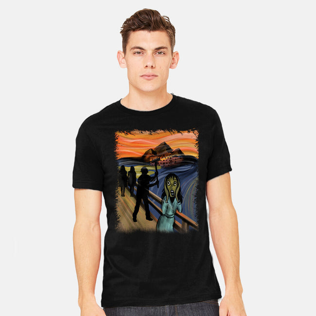 Shining Scream-mens heavyweight tee-fanfabio