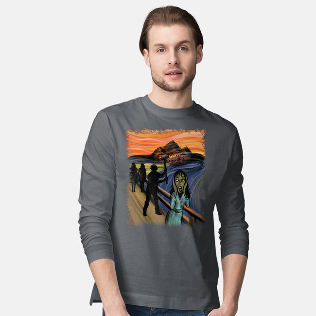 Shining Scream-mens long sleeved tee-fanfabio