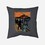 Shining Scream-none removable cover w insert throw pillow-fanfabio
