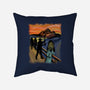 Shining Scream-none removable cover w insert throw pillow-fanfabio