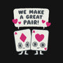 We Make A Great Pair-womens fitted tee-Weird & Punderful