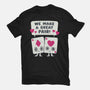 We Make A Great Pair-womens fitted tee-Weird & Punderful