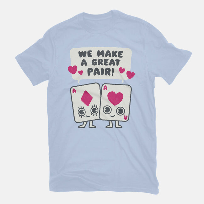 We Make A Great Pair-womens fitted tee-Weird & Punderful