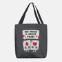 We Make A Great Pair-none basic tote bag-Weird & Punderful