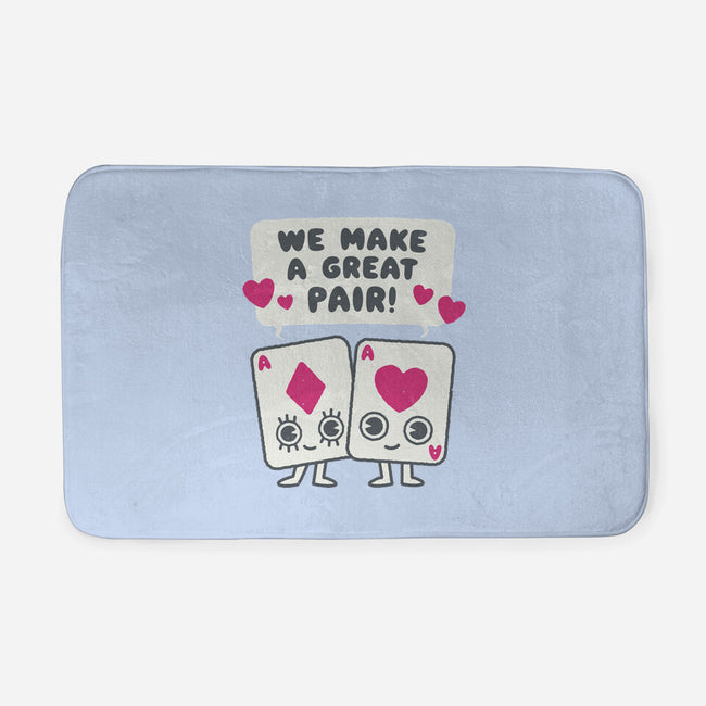 We Make A Great Pair-none memory foam bath mat-Weird & Punderful