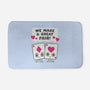 We Make A Great Pair-none memory foam bath mat-Weird & Punderful