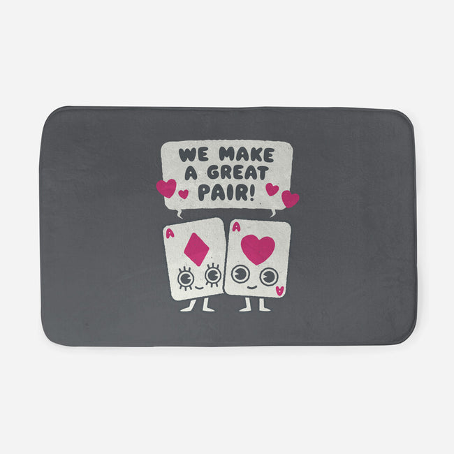 We Make A Great Pair-none memory foam bath mat-Weird & Punderful