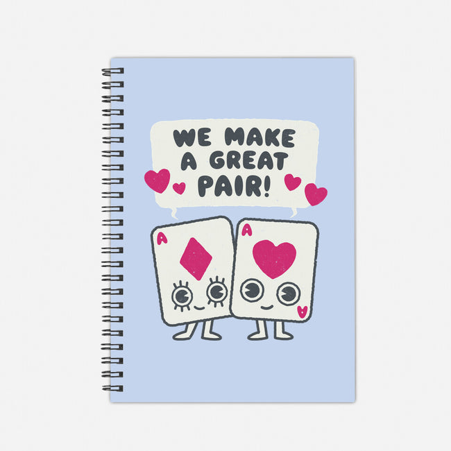 We Make A Great Pair-none dot grid notebook-Weird & Punderful