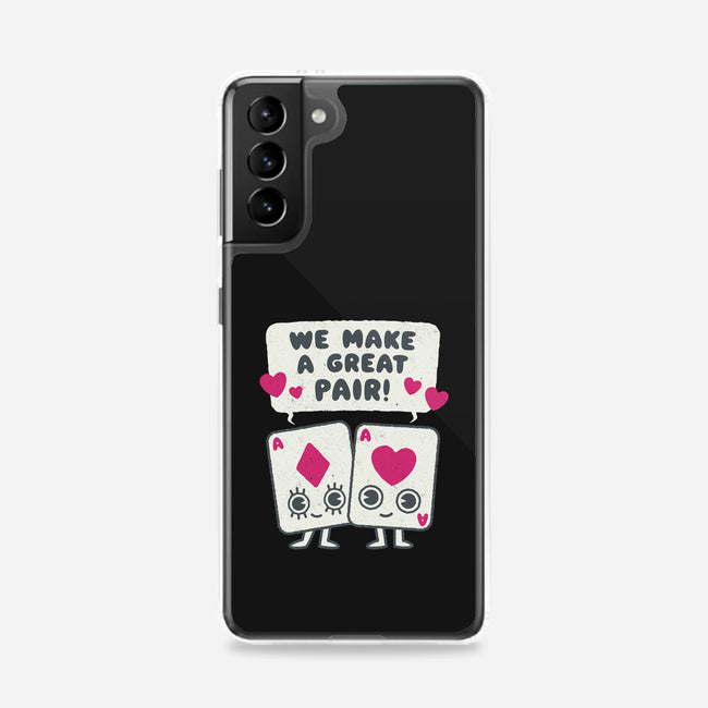 We Make A Great Pair-samsung snap phone case-Weird & Punderful