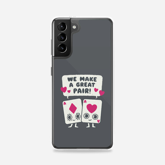 We Make A Great Pair-samsung snap phone case-Weird & Punderful