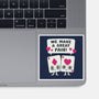 We Make A Great Pair-none glossy sticker-Weird & Punderful