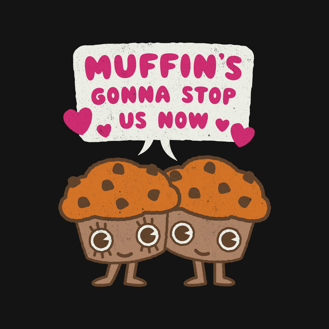 Muffin's Gonna Stop Us-dog basic pet tank-Weird & Punderful