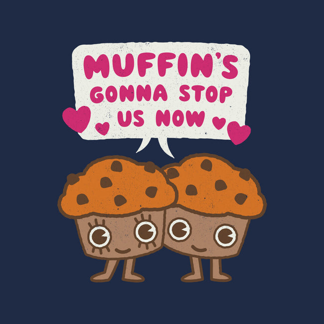 Muffin's Gonna Stop Us-cat basic pet tank-Weird & Punderful