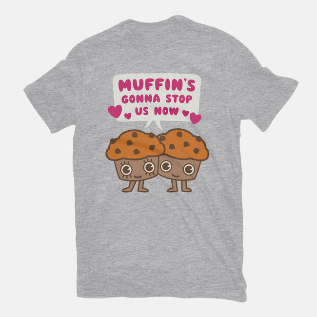 Muffin's Gonna Stop Us-womens fitted tee-Weird & Punderful