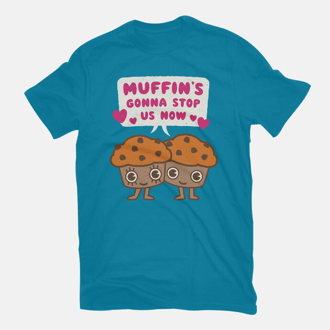 Muffin's Gonna Stop Us-womens fitted tee-Weird & Punderful