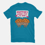 Muffin's Gonna Stop Us-womens fitted tee-Weird & Punderful