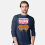 Muffin's Gonna Stop Us-mens long sleeved tee-Weird & Punderful