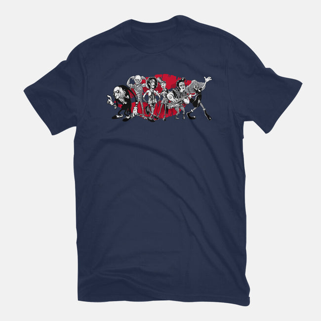 Gang Of Six-womens fitted tee-bleee