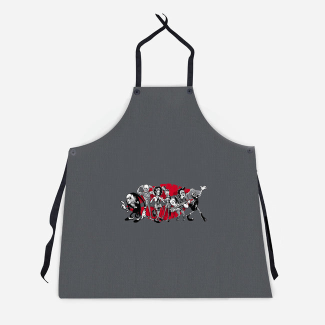Gang Of Six-unisex kitchen apron-bleee