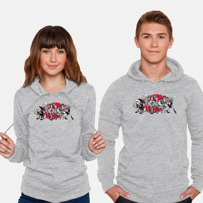 Gang Of Six-unisex pullover sweatshirt-bleee