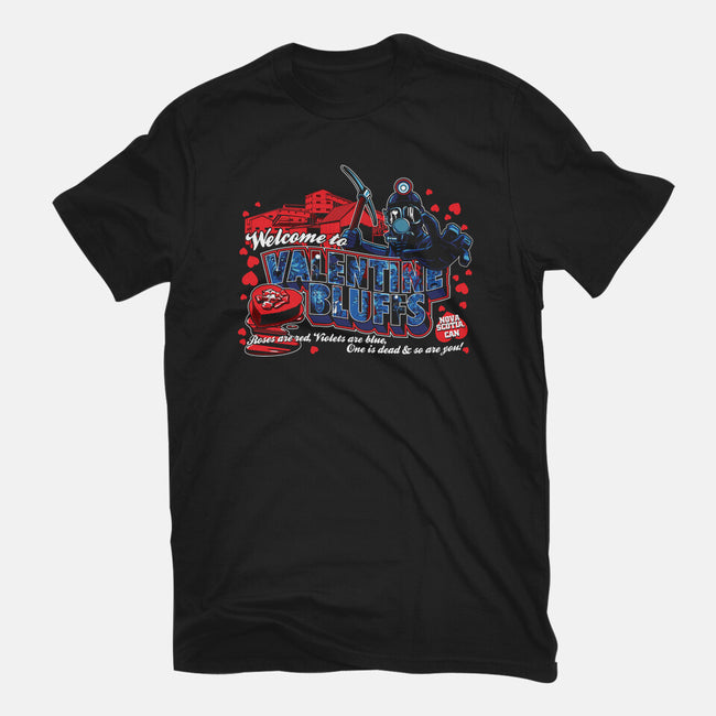 Have A Bloody Valentine-womens basic tee-goodidearyan